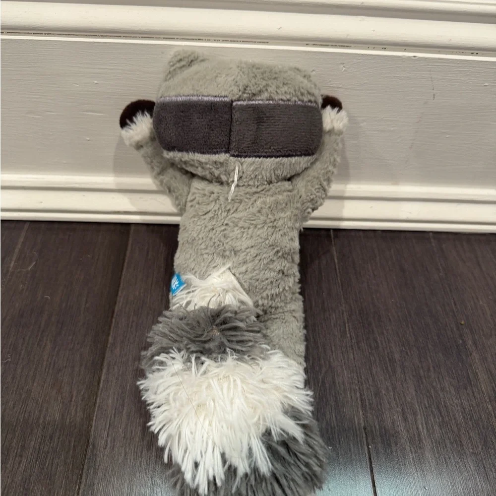 Bark Box Racoon Plush Toy for Pets Dogs